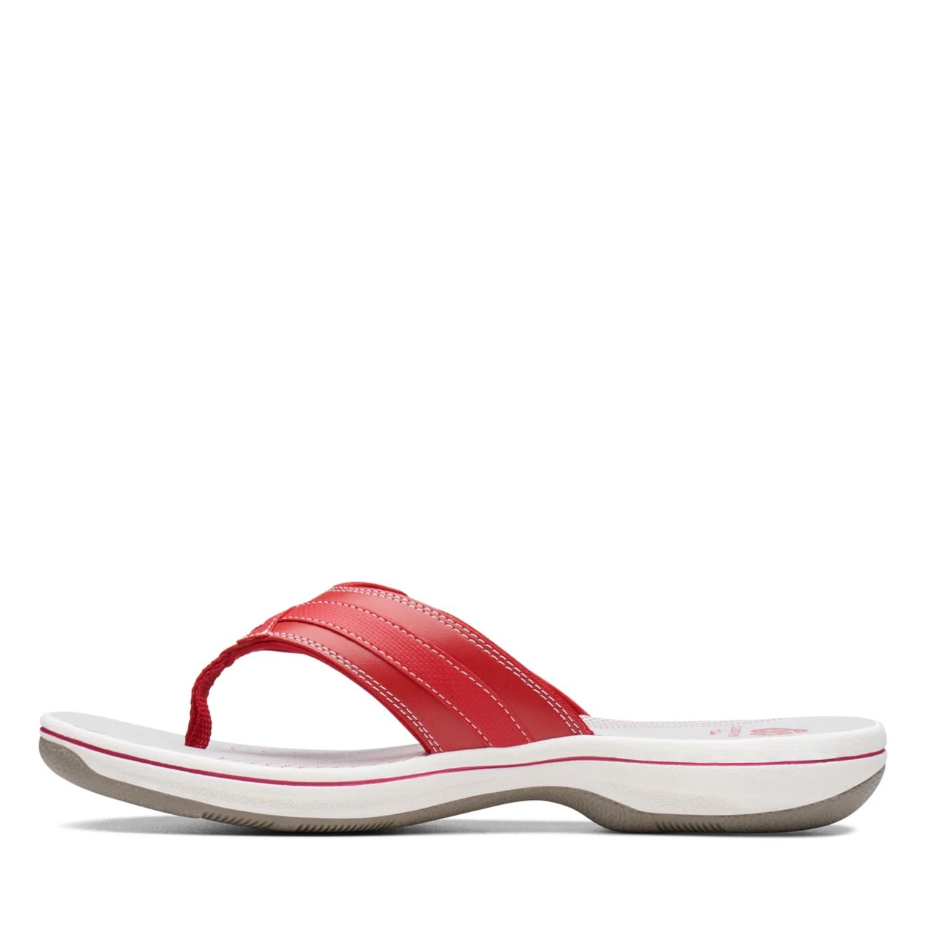 Clarks BREEZE SEA Red Synthetic 8 Clarks BREEZE SEA Red Synthetic - Image 6