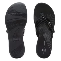 Clarks BREEZE SEA Black Patent -Clarks 26133671 W 7