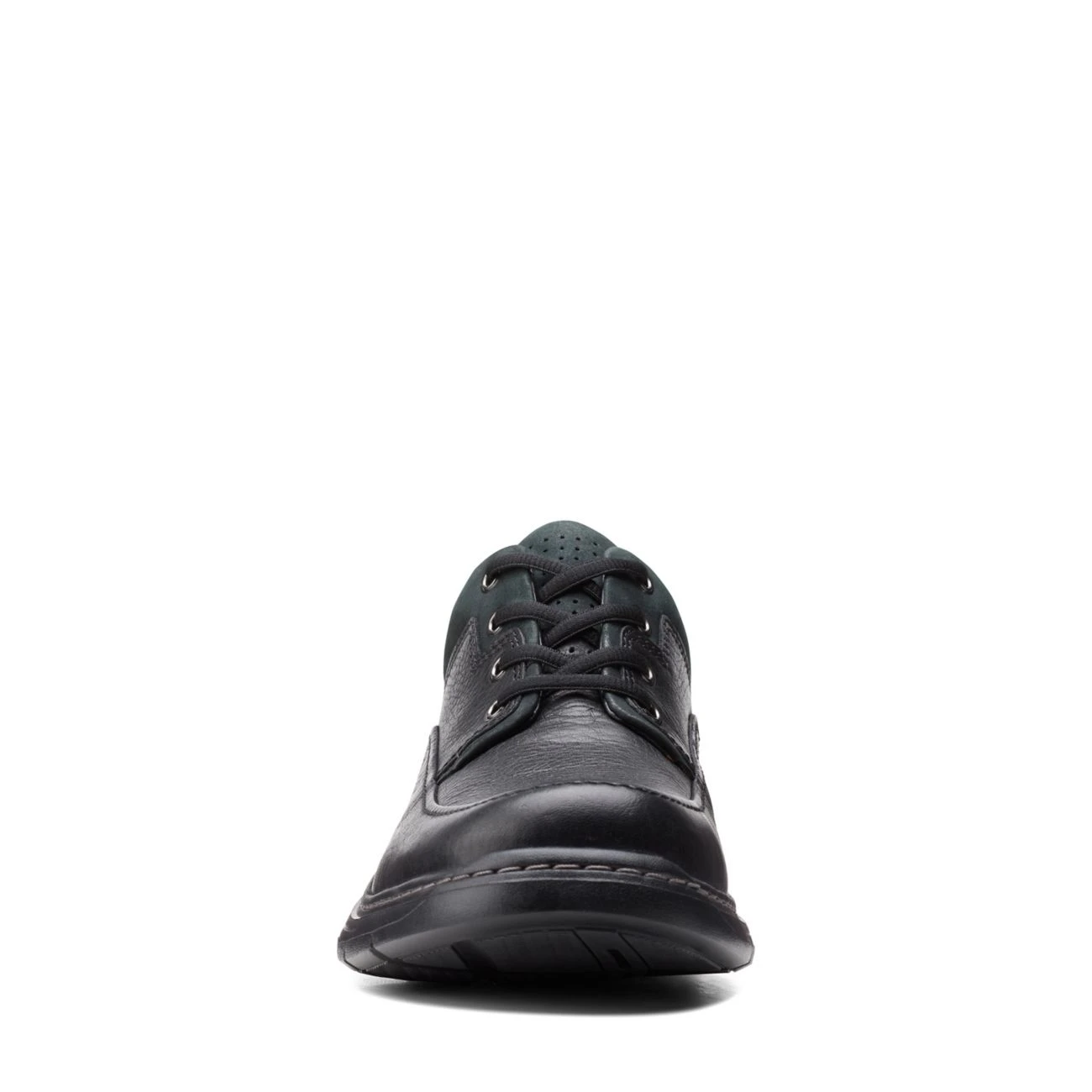 Clarks Un Brawley Lace Black Leather 6 Clarks Un Brawley Lace Black Leather - Image 4