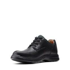 Clarks Un Brawley Lace Black Leather 14 Clarks Un Brawley Lace Black Leather -Clarks 26151336 W 4