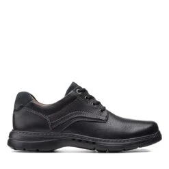 Clarks Brawley Pace Black Leather