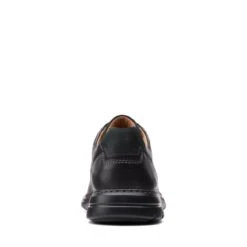 Clarks Brawley Pace Black Leather -Clarks 26151781 W 6