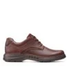 Clarks Brawley Pace Mahogany Leather 2 Clarks Brawley Pace Mahogany Leather -Clarks 26151782 W 1