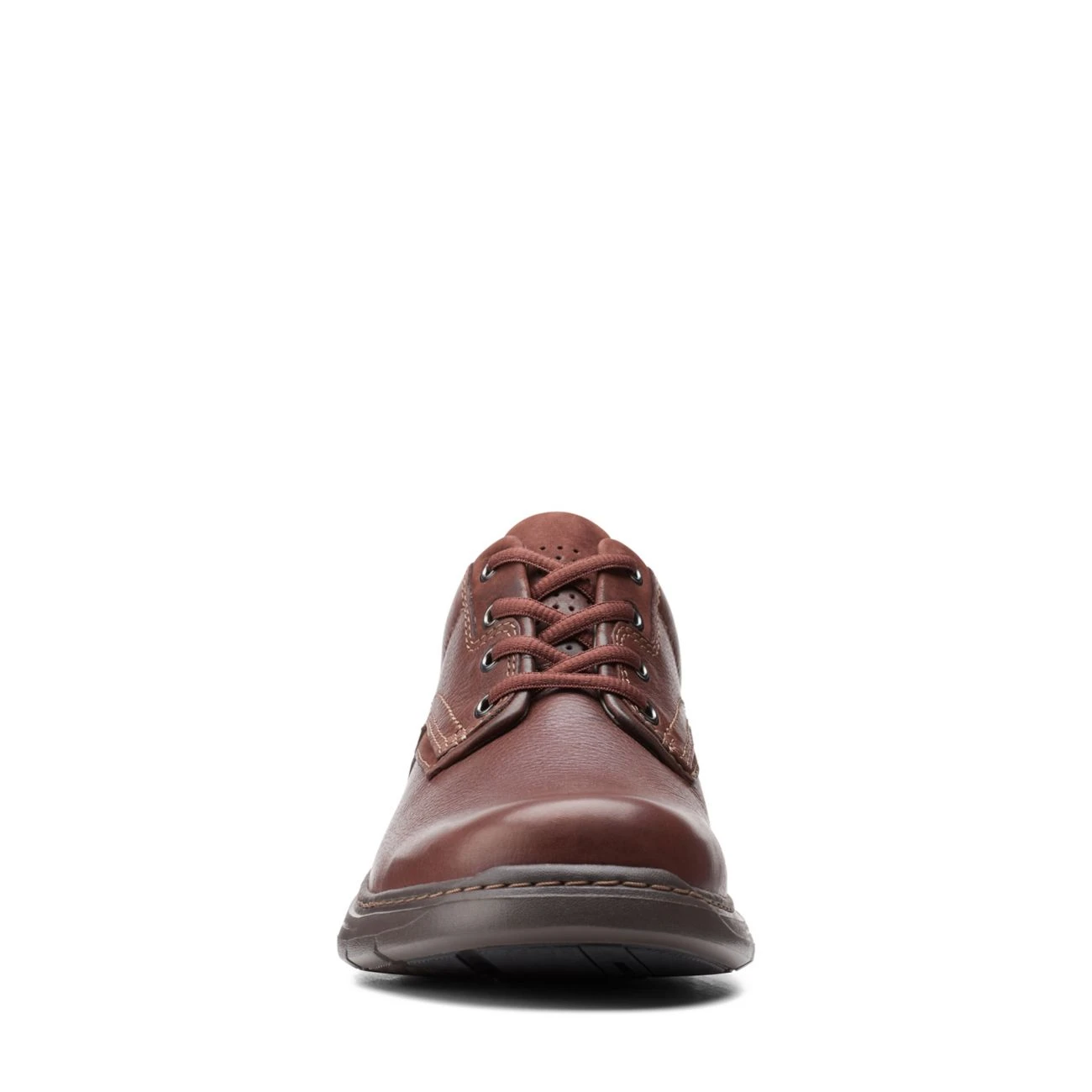Clarks Brawley Pace Mahogany Leather 5 Clarks Brawley Pace Mahogany Leather - Image 3
