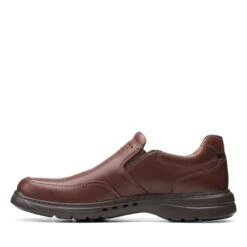 Clarks Un Brawley Step Mahogany Leather -Clarks 26151784 W 5