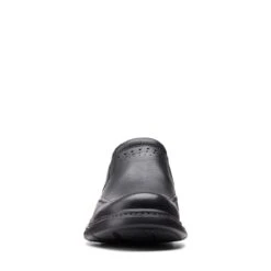 Clarks Un Brawley Step Black Leather -Clarks 26151788 W 3