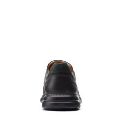 Clarks Un Brawley Step Black Leather -Clarks 26151788 W 6