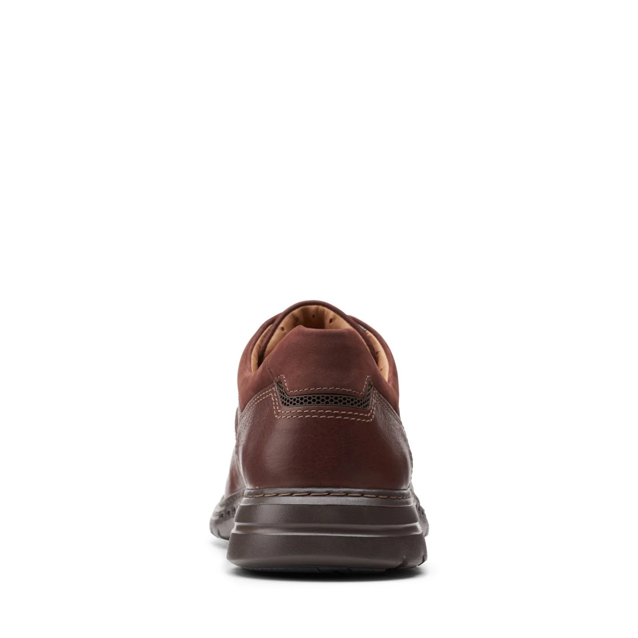 Clarks Un Brawley Lace Mahogany Leather 8 Clarks Un Brawley Lace Mahogany Leather - Image 6