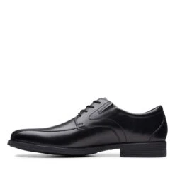 Clarks Whiddon Pace Black Leather 12 Clarks Whiddon Pace Black Leather -Clarks 26152909 W 5