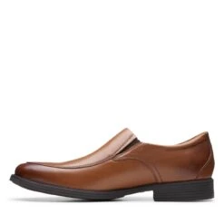 Clarks Whiddon Step Dark Tan Leather 13 Clarks Whiddon Step Dark Tan Leather -Clarks 26152917 W 5