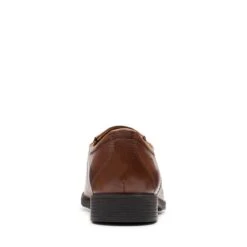 Clarks Whiddon Step Dark Tan Leather 14 Clarks Whiddon Step Dark Tan Leather -Clarks 26152917 W 6
