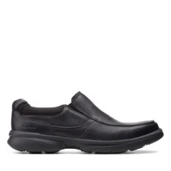 Clarks Bradley Free Black Tumbled Leather