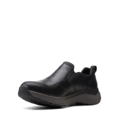Clarks Wave 2.0 Edge Black Leather 12 Clarks Wave 2.0 Edge Black Leather -Clarks 26155106 W 4