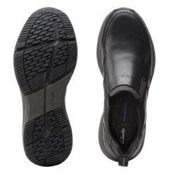 Clarks Wave 2.0 Edge Black Leather 15 Clarks Wave 2.0 Edge Black Leather -Clarks 26155106 W 7