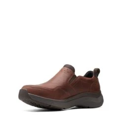 Clarks Wave 2.0 Edge Brown Oily -Clarks 26155109 W 4