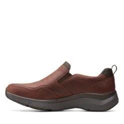 Clarks Wave 2.0 Edge Brown Oily -Clarks 26155109 W 5