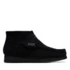 Clarks Wallabee Boot Black Suede