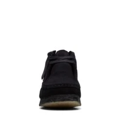 Clarks Wallabee Boot Black Suede -Clarks 26155517 W 3