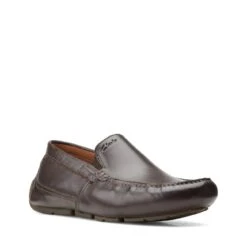 Clarks Markman Plain Dark Brown -Clarks 26158706 W 2