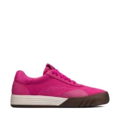 Clarks Cica Youth Pink Suede