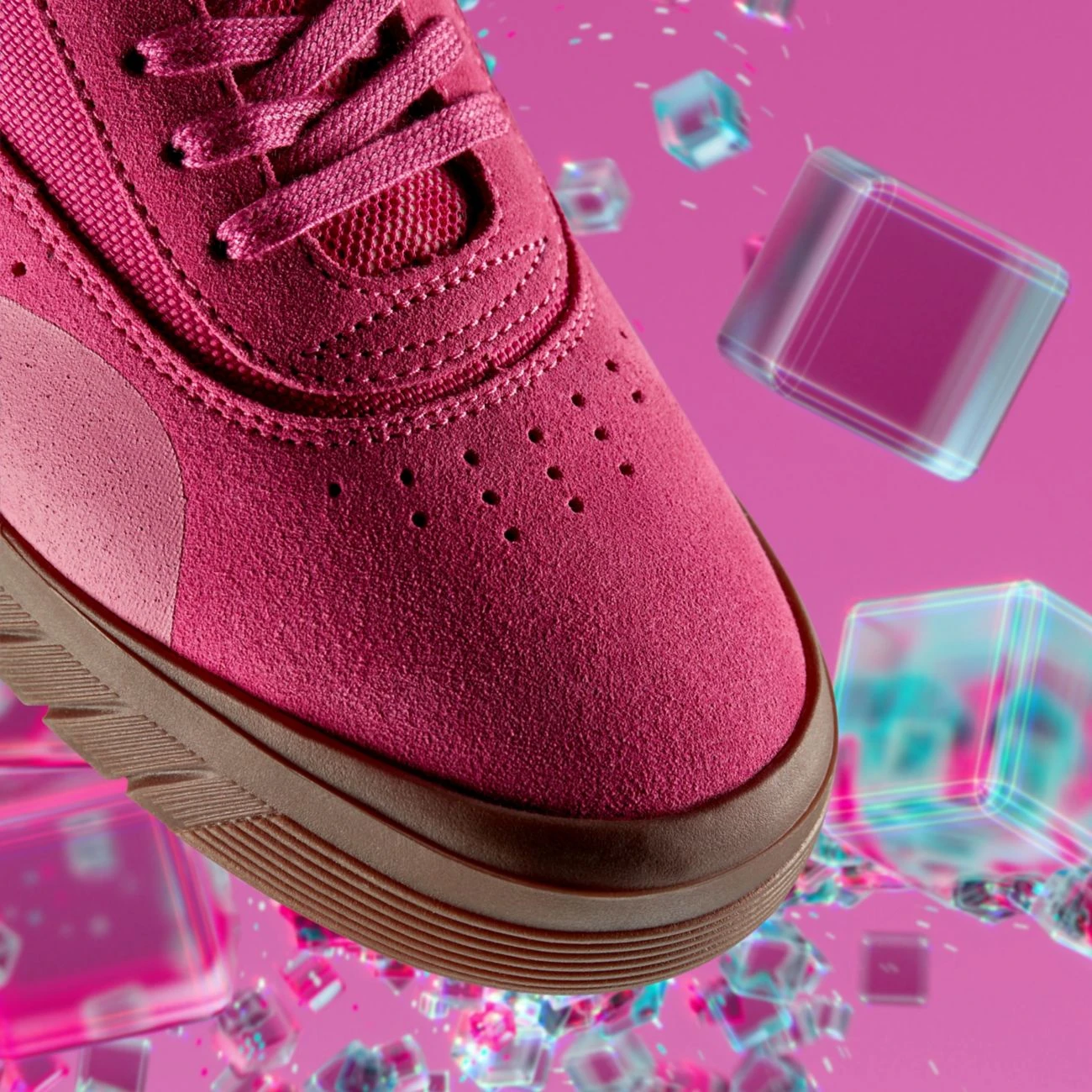 Clarks Cica Youth Pink Suede 7 Clarks Cica Youth Pink Suede - Image 5