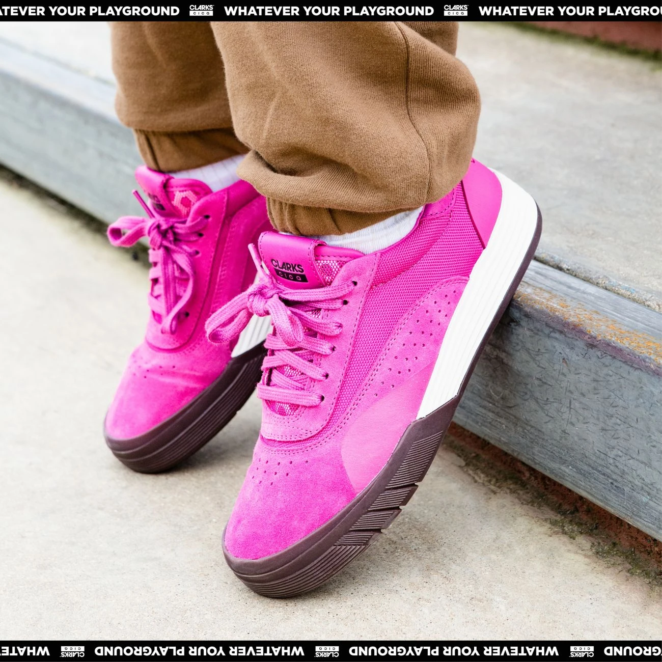 Clarks Cica Youth Pink Suede 17 Clarks Cica Youth Pink Suede - Image 15