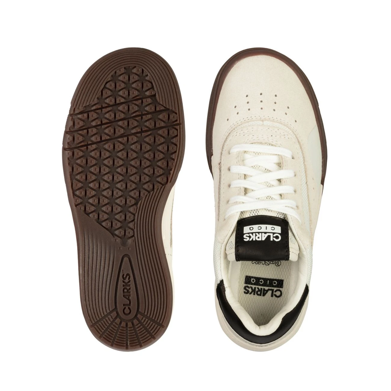 Clarks Cica Kid Off White Suede 12 Clarks Cica Kid Off White Suede - Image 10