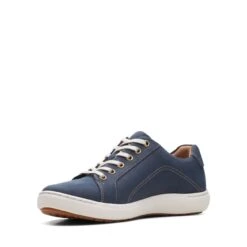 Clarks Nalle Lace Navy Nubuck -Clarks 26163570 W 4
