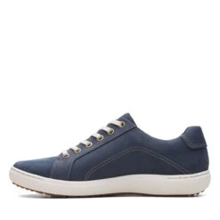 Clarks Nalle Lace Navy Nubuck -Clarks 26163570 W 5