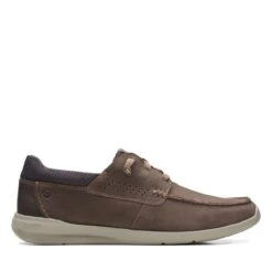 Clarks Gorwin Moc Brown Nubuck