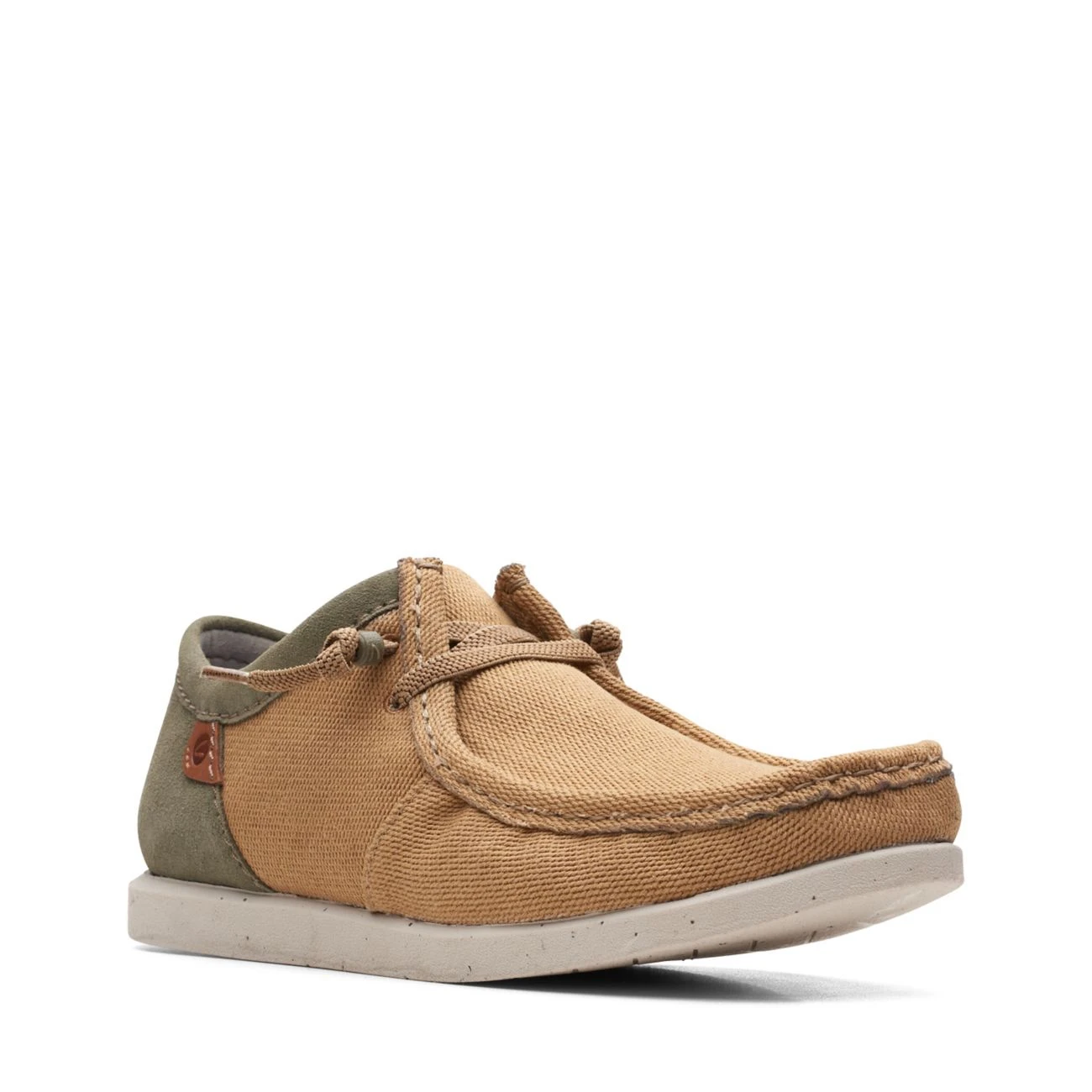 Clarks ShacreLite Moc Dark Sand Combi 4 Clarks ShacreLite Moc Dark Sand Combi - Image 2