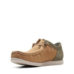 Clarks ShacreLite Moc Dark Sand Combi 12 Clarks ShacreLite Moc Dark Sand Combi -Clarks 26164705 W 4