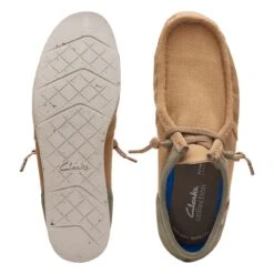 Clarks ShacreLite Moc Dark Sand Combi 15 Clarks ShacreLite Moc Dark Sand Combi -Clarks 26164705 W 7