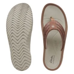 Clarks Wesley Post Tan -Clarks 26164873 W 7