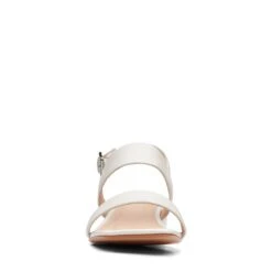 Clarks Seren25 Strap White Leather -Clarks 26164894 W 3