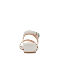 Clarks Seren25 Strap White Leather -Clarks 26164894 W 6
