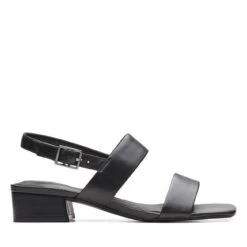 Clarks Seren25 Strap Black Leather