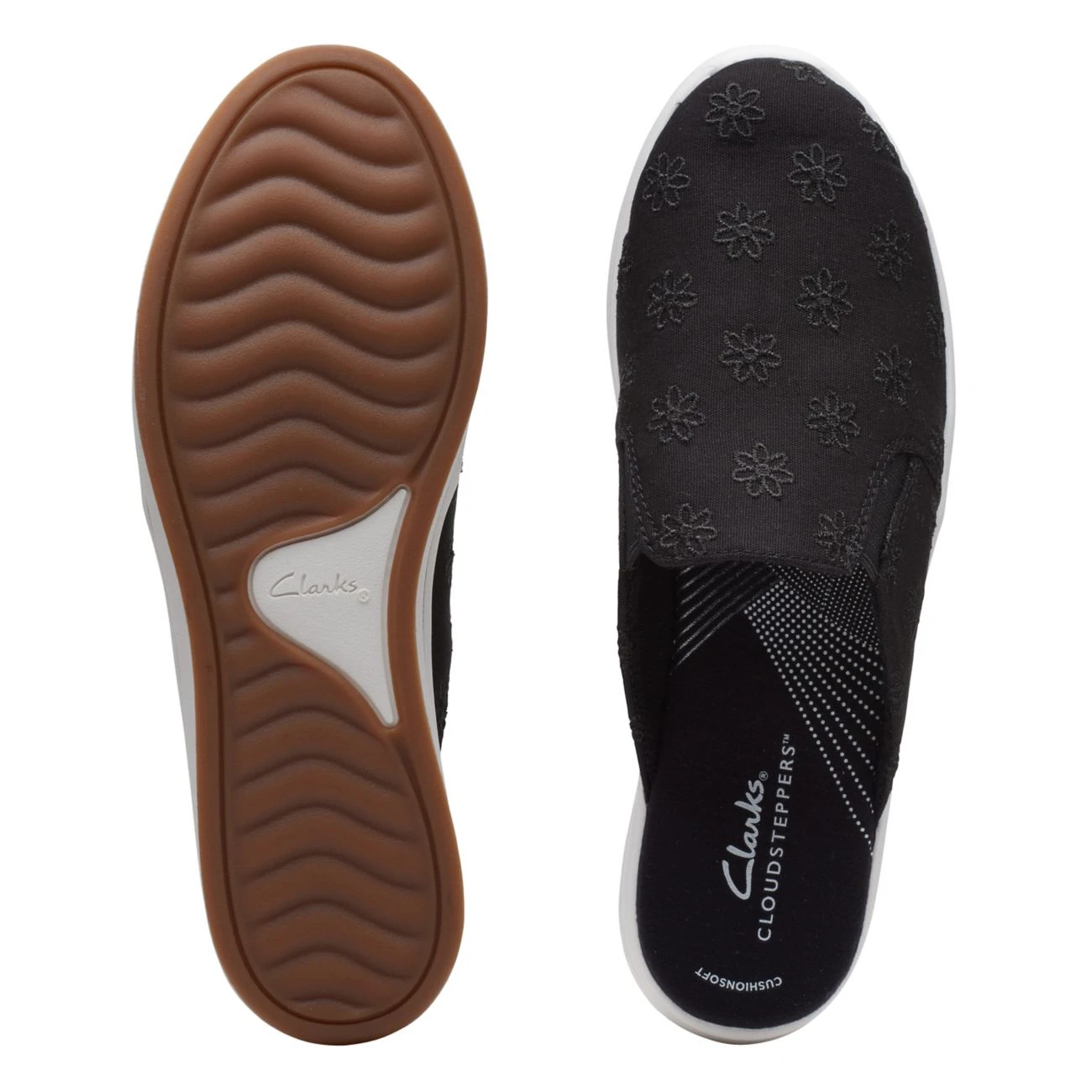 Clarks Breeze Shore Black Floral 10 Clarks Breeze Shore Black Floral - Image 8