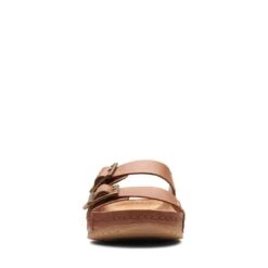 Clarks Brookleigh Sun Dark Tan Leather -Clarks 26165051 W 3