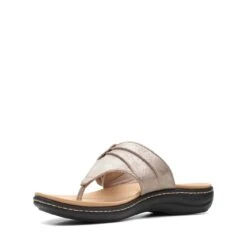 Clarks Laurieann Rae Taupe Metallic -Clarks 26165388 W 4