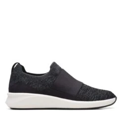 Clarks Un Rio Knit Black Knit