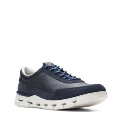 Clarks Nature X One Navy Combination -Clarks 26165998 W 2