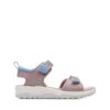 Clarks Clowder Print Kid Grey/Pink -Clarks 26166107 W 1