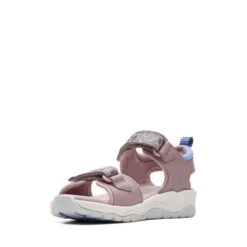 Clarks Clowder Print Kid Grey/Pink -Clarks 26166107 W 4