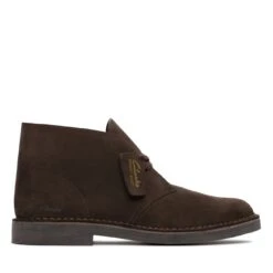 Clarks Desert Boot Evo Dark Brown Suede