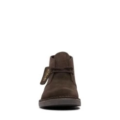Clarks Desert Boot Evo Dark Brown Suede -Clarks 26166784 W 3