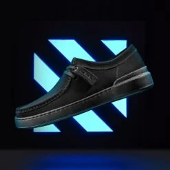 Clarks Court Lite Wally Black/Black 11 Clarks Court Lite Wally Black/Black -Clarks 26166796 W 10