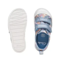 Clarks City Bright Toddler Denim -Clarks 26166810 W 7