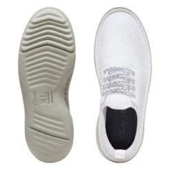 Clarks Origin2 White Knit -Clarks 26167340 W 7