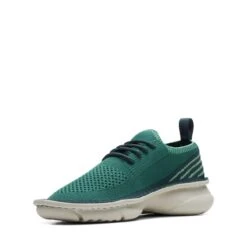 Clarks Origin2 Green Knit -Clarks 26167361 W 4